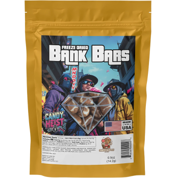 CANDY HEIST - Freeze Dried Bank Bars 14.2g